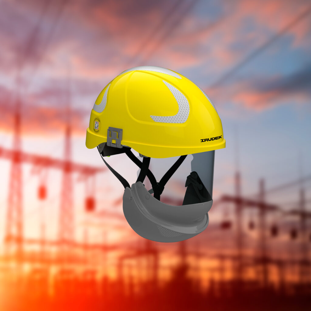 Casco aislamiento eléctrico